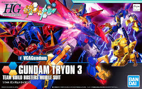 Gundam HG Build Fighters - Gundam Tryon 3